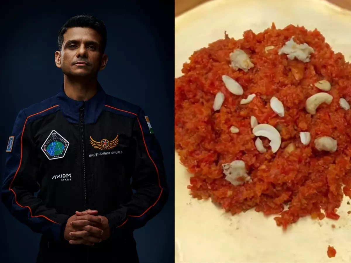 Gajar ka Halwa to Aamras: What Shubhanshu Shukla carries to ISS | Credit: X | @satyaagrahindia and @PandaGallery_ Gajar ka Halwa to Aamras: What Shubhanshu Shukla carries to ISS | Credit: X | @satyaagrahindia and @PandaGallery_