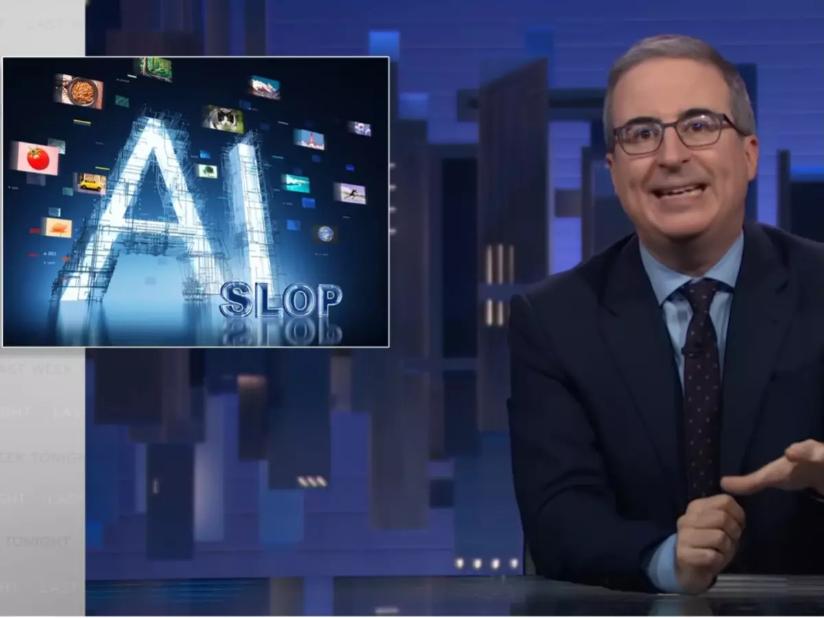 John Oliver takes a deep dive into AI slop on Last Week Tonight Indiatimes