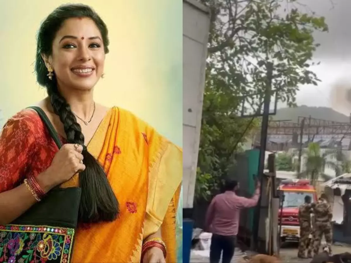 Anupamaa: Massive fire destroys set of Rupali Ganguly¡¯s popular show | Credit: X | @AICWAOfficial Anupamaa: Massive fire destroys set of Rupali Ganguly¡¯s popular show | Credit: X | @AICWAOfficial