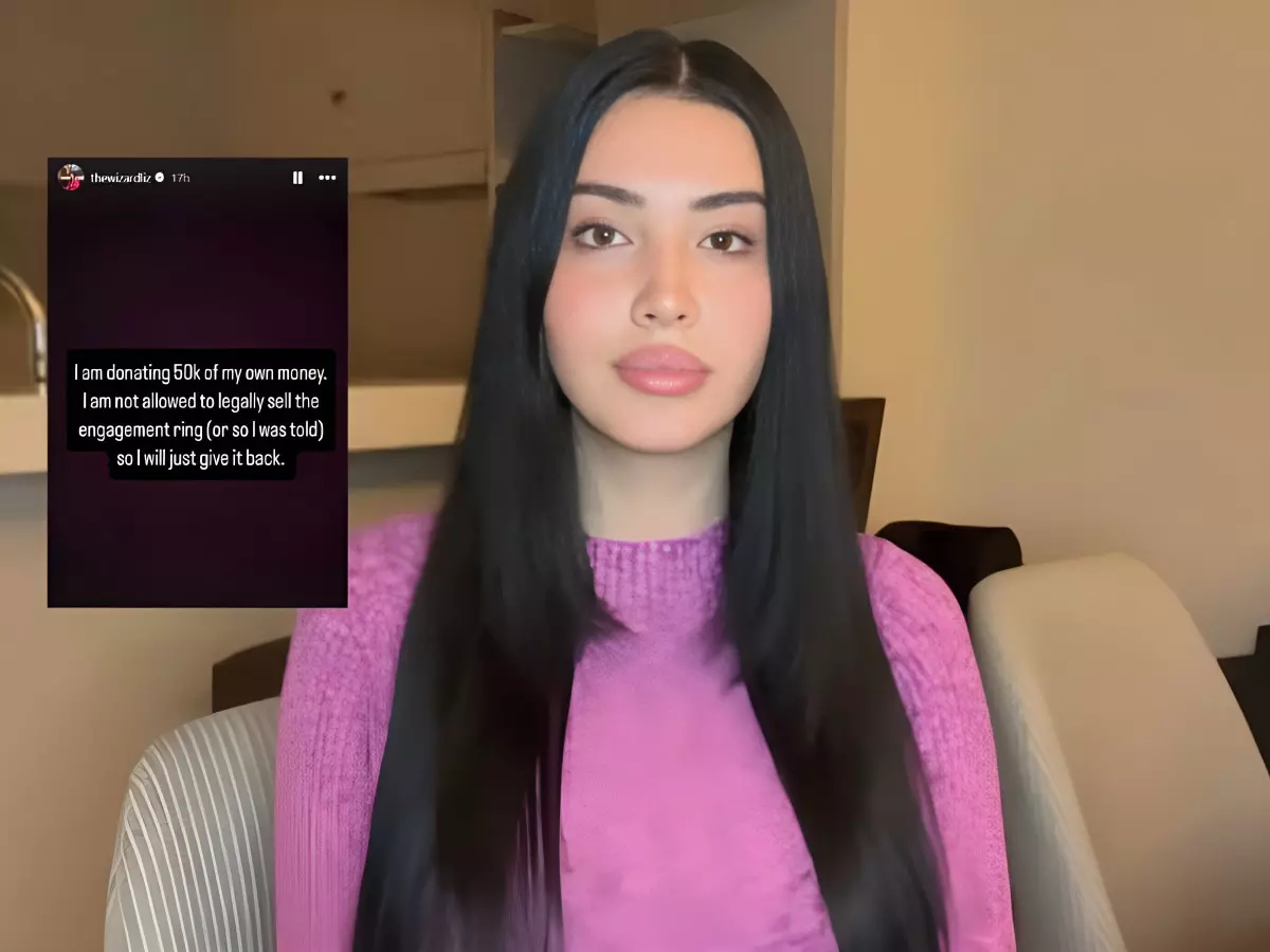 Wizard Liz exposes more drama, reveals she can't see her ring | Credit: Instagram/thewizardliz Wizard Liz exposes more drama, reveals she can't see her ring | Credit: Instagram/thewizardliz