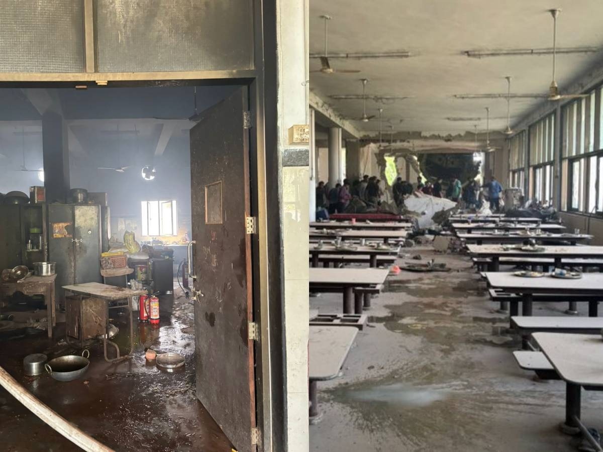 Ahmedabad Plane Crash: Unseen horror inside hostel as Air India flight hits mid-lunch, plates left uneaten