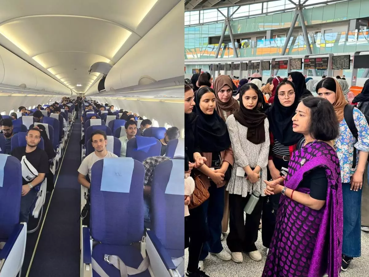 Operation Sindhu: 110 Indian students evacuated from Iran | Credit: X/MEAIndia Operation Sindhu: 110 Indian students evacuated from Iran | Credit: X/MEAIndia