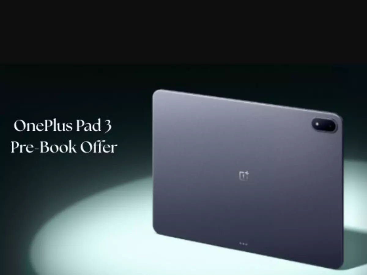 OnePlus Pad 3 Pre-Book offer is out ahead of its launch on 5th June OnePlus Pad 3 Pre-Book offer is out ahead of its launch on 5th June