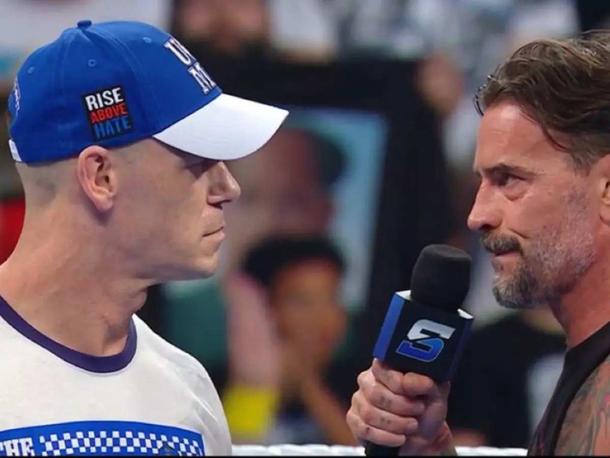 punkcena-684d1241ee313 John Cena (L) with CM Punk. | Credit: WWE