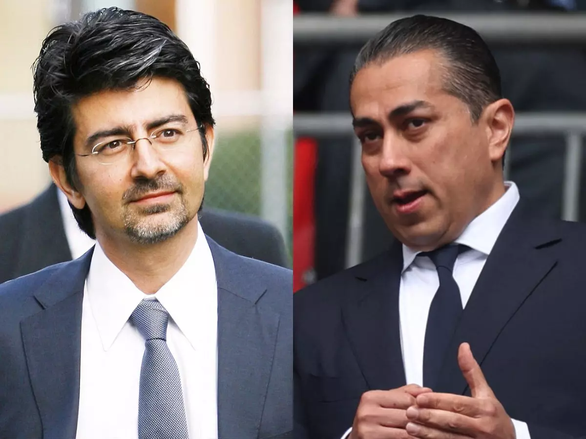 Pierre Omidyar (Left), Behdad Eghbali (Right) Pierre Omidyar (Left), Behdad Eghbali (Right)