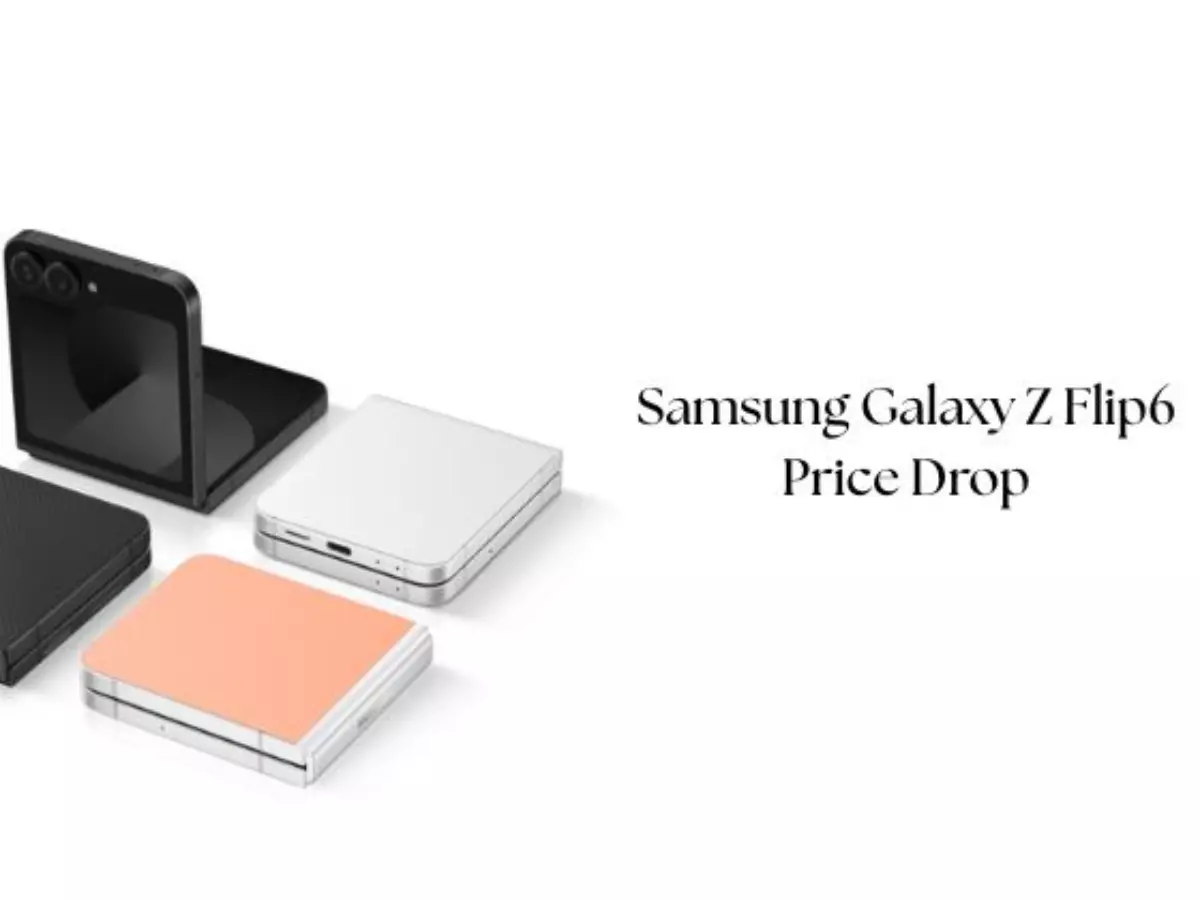 Samsung Galaxy Z Flip 6 5G AI Smartphone price drop on Amazon Samsung Galaxy Z Flip 6 5G AI Smartphone price drop on Amazon