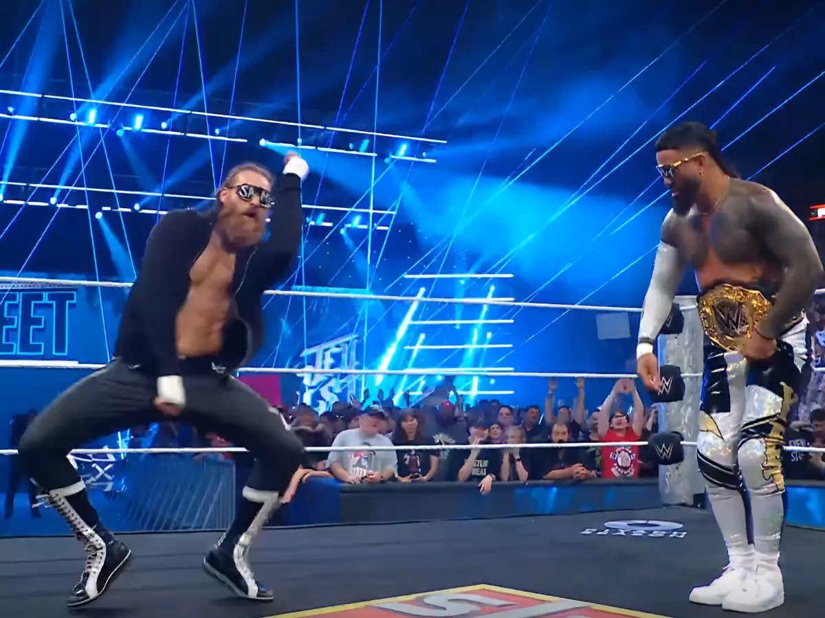 Sami Zayn and Jey Uso Sami Zayn and Jey Uso I Credits: WWE/Netflix