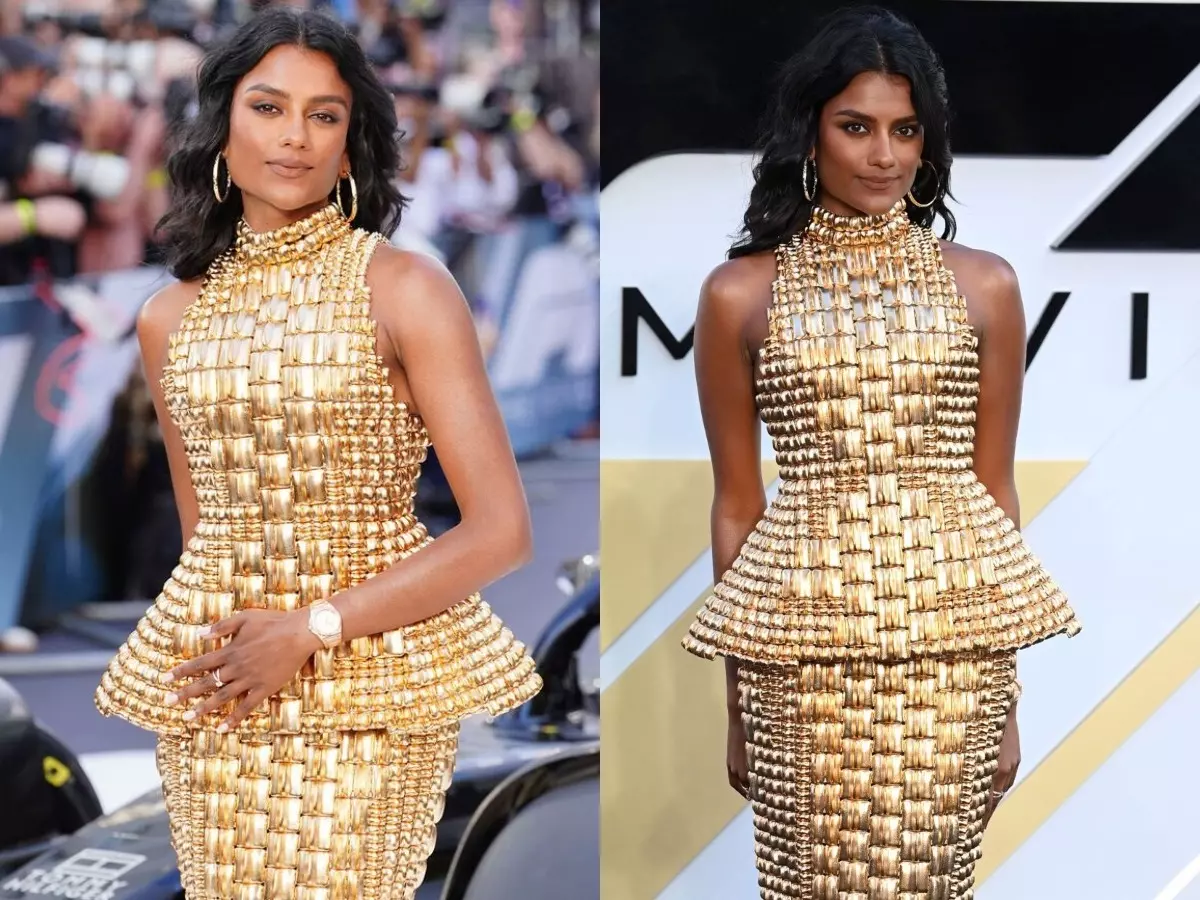 Simone Ashley owns the F1 red carpet despite being cut from film Simone Ashley owns the F1 red carpet despite being cut from film