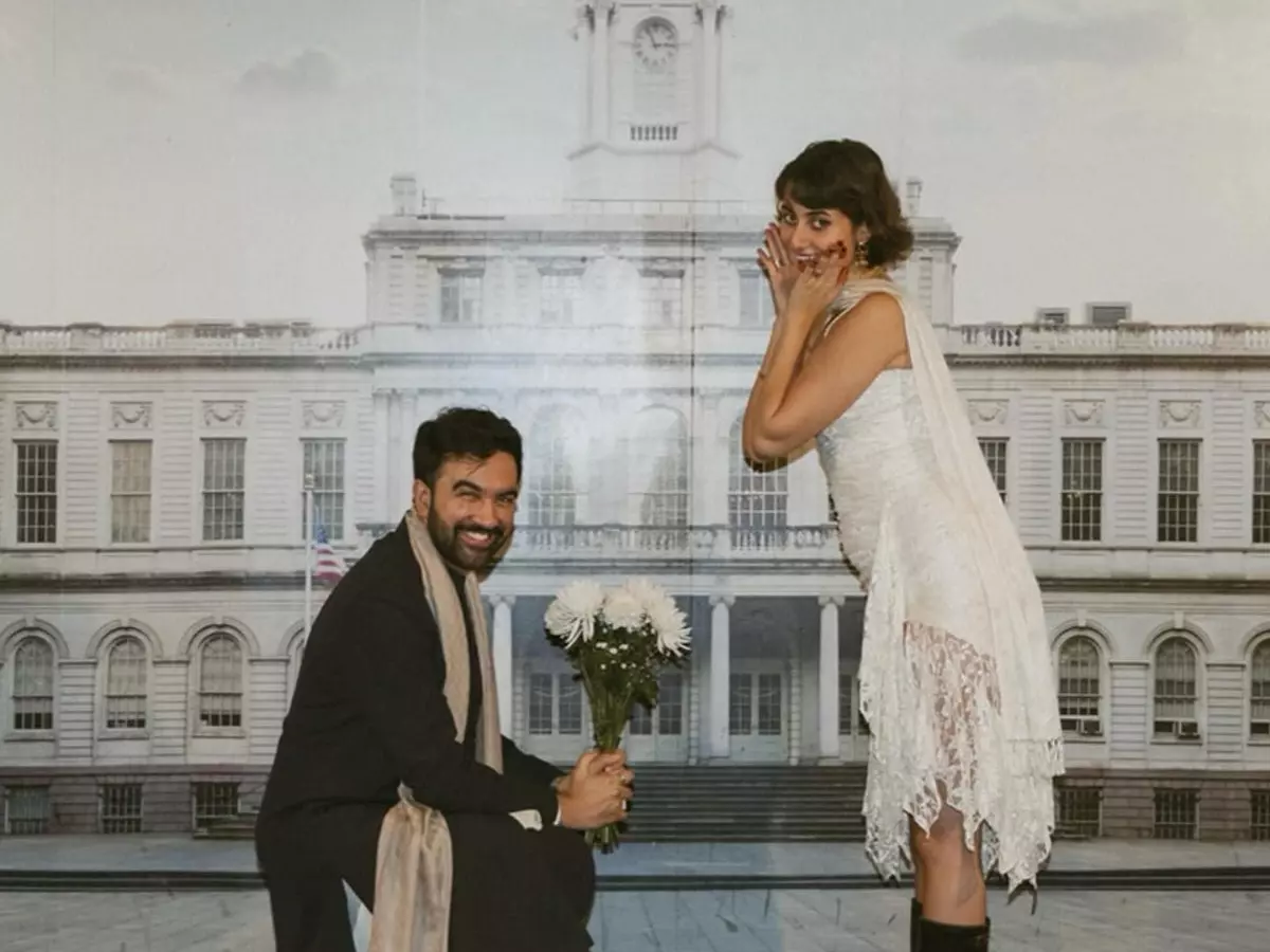zohran-685b89d6dc410 Zohran Mamdani (L) with his wife. | Credit: Instagram