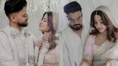 Hina Khan marries Rocky Jaiswal amid cancer battle, says 'our union is sealed in love and law' on Instagram