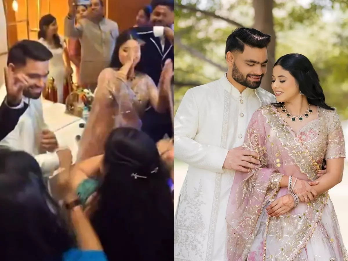 Watch: Rinku Singh¡¯s shy dance at engagement goes viral Watch: Rinku Singh¡¯s shy dance at engagement goes viral