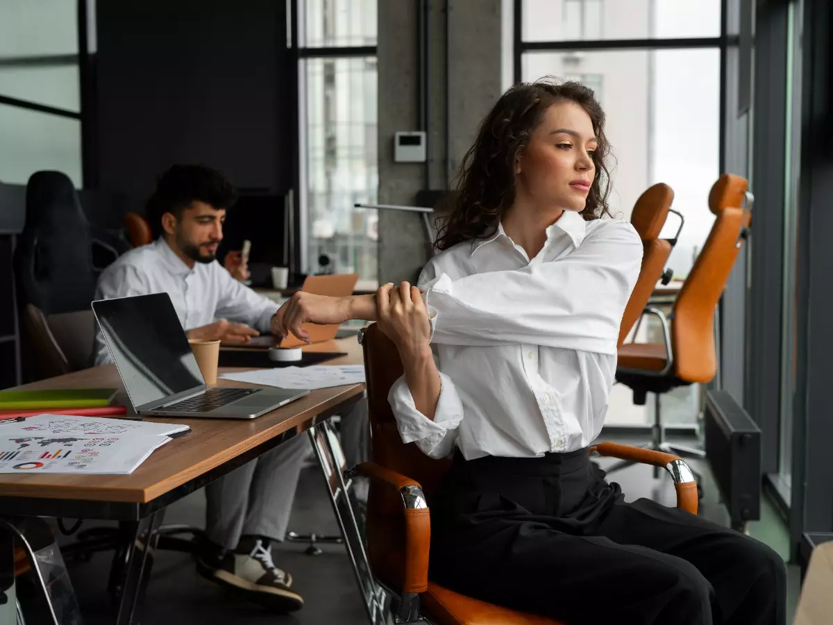 International Yoga Day: Have a 9-to-5 desk job? Try these 5 poses | Credit: Freepik International Yoga Day: Have a 9-to-5 desk job? Try these 5 poses | Credit: Freepik