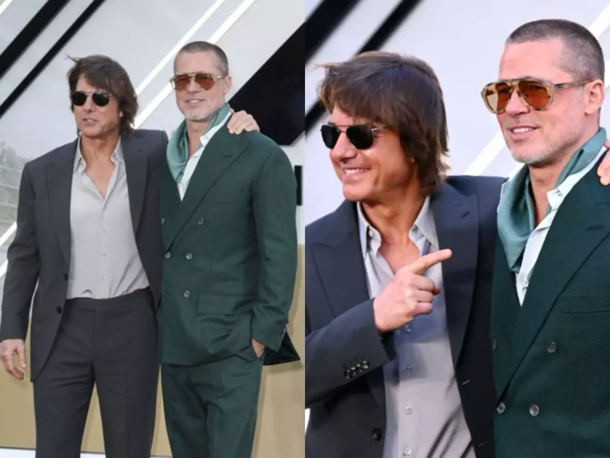 Brad Pitt and Tom Cruise reunite at F1 premiere after 30 years Brad Pitt and Tom Cruise reunite at F1 premiere after 30 years