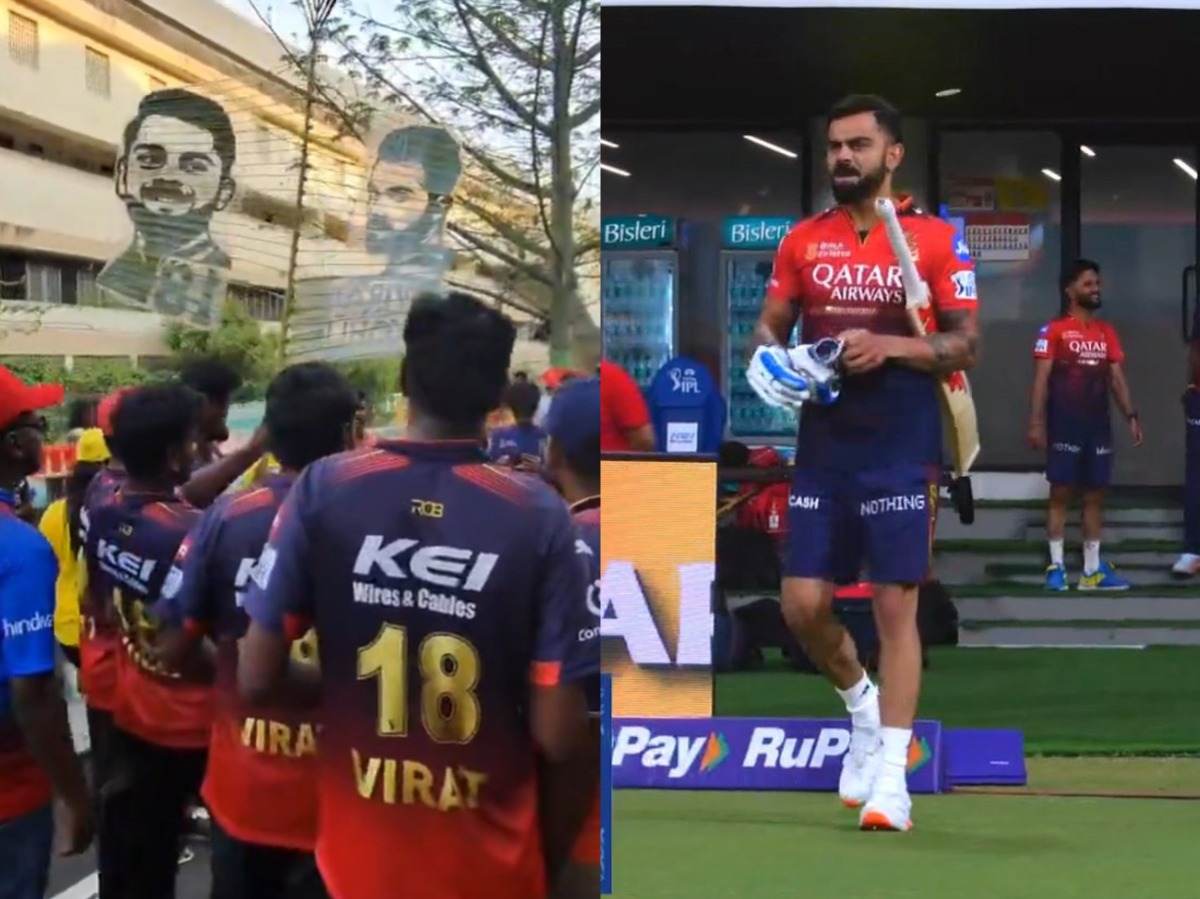 IPL 2025 Amid CSK’s yellow wave, RCB fans stand out; Chepauk chants 