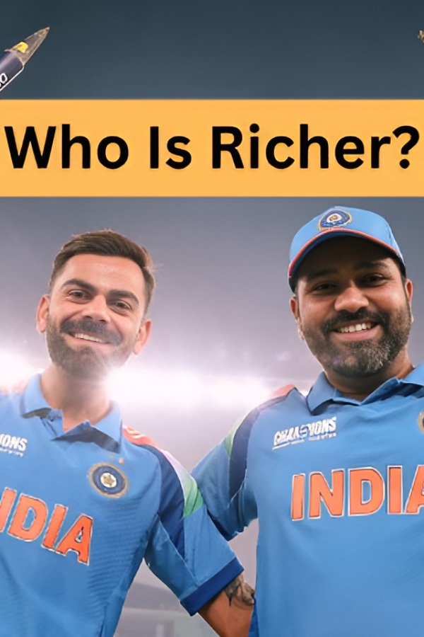 Virat Kohli vs Rohit Sharma net worth: Who is richer?