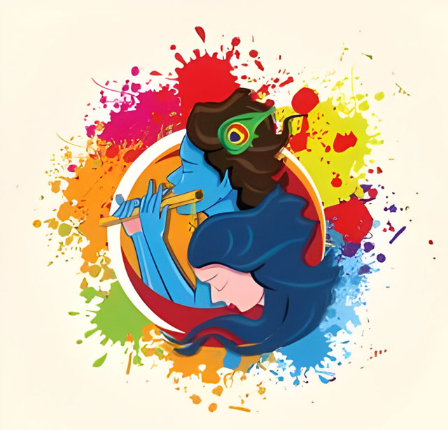Happy Holi RadhaKrishna images 2025 Inspiring quotes, wishes and