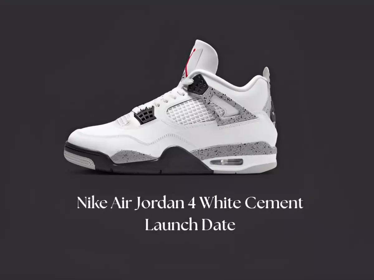 Air Jordan 4 White Cement: Release Date, Style, and What to Expect, Air Jordan 4 White Cement: Release Date, Style, and What to Expect