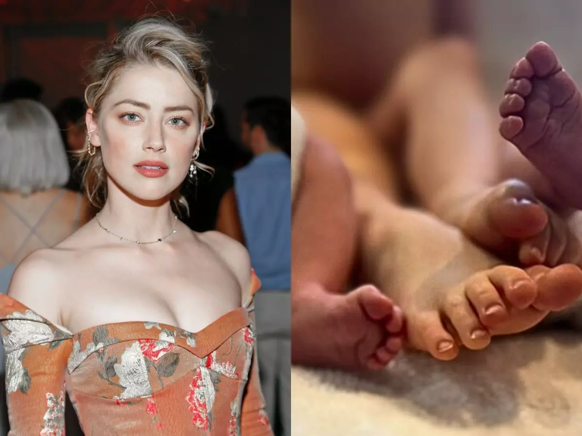 Amber Heard announces birth of her twins on Mother's Day Amber Heard announces birth of her twins on Mother's Day