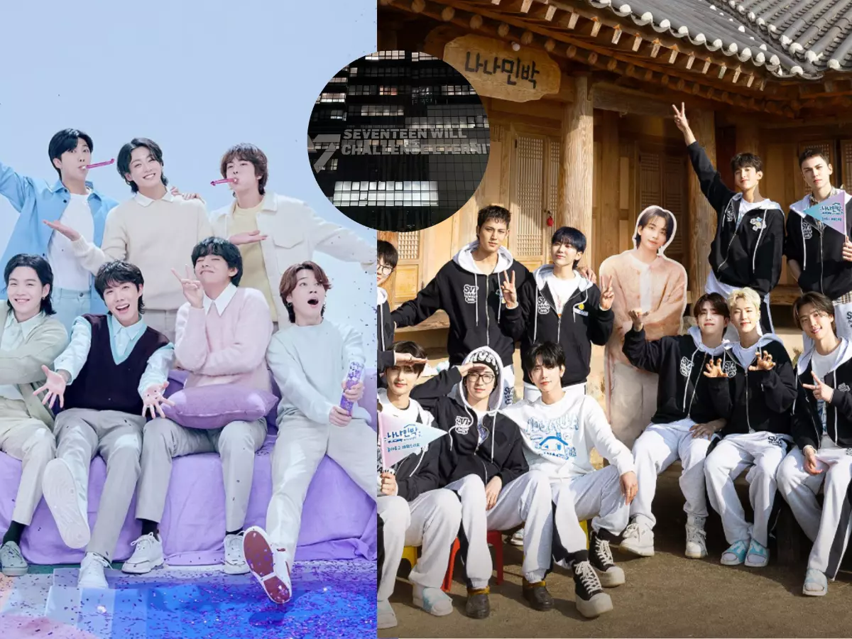 BTS and SEVENTEEN BTS and SEVENTEEN