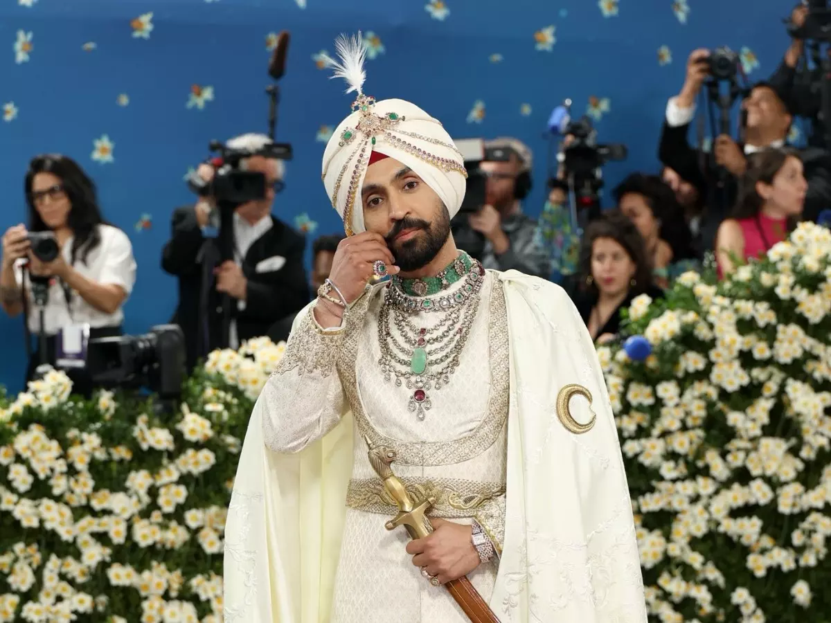 Diljit Dosanjh tops Met Gala 2025 best dressed list | Credit: X Diljit Dosanjh tops Met Gala 2025 best dressed list | Credit: X