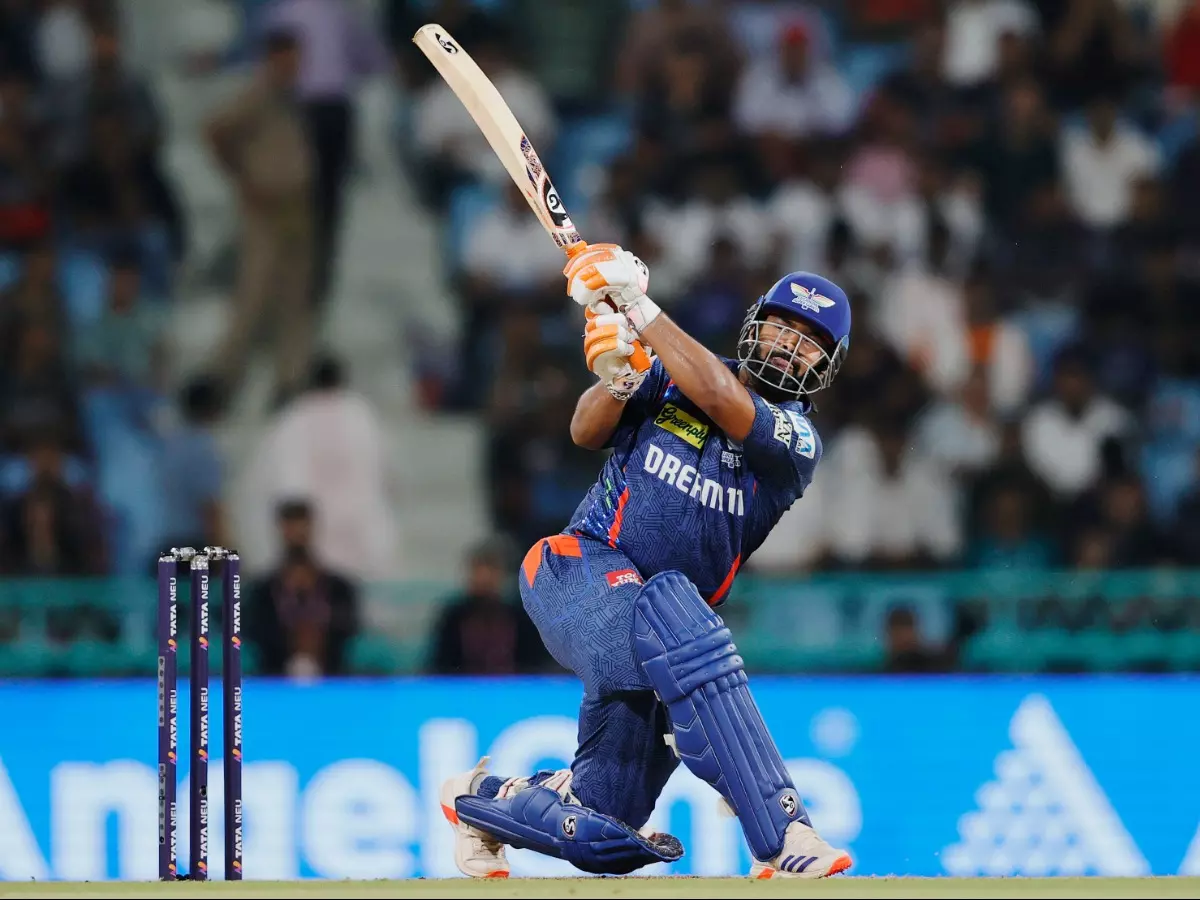 Rishabh Pant smashes 100 in final IPL 2025 league match Rishabh Pant smashes 100 in final IPL 2025 league match