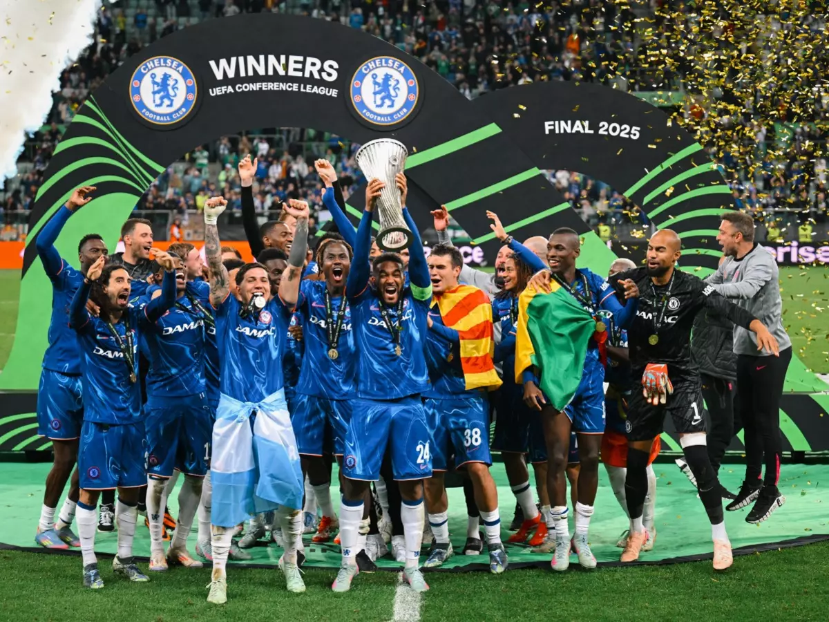 Chelsea win UEFA Conference League Chelsea win UEFA Conference League I Credits: X/@ChelseaFC