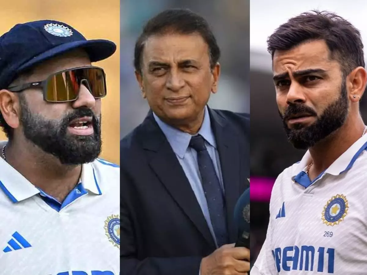 Sunil Gavaskar hints at why Virat Kohli opted out Test cricket | Credit: X (Left: Rohit Sharma, Middle: Sunil Gavaskar, Right: Virat Kohli) Sunil Gavaskar hints at why Virat Kohli opted out Test cricket | Credit: X (Left: Rohit Sharma, Middle: Sunil Gavaskar, Right: Virat Kohli)