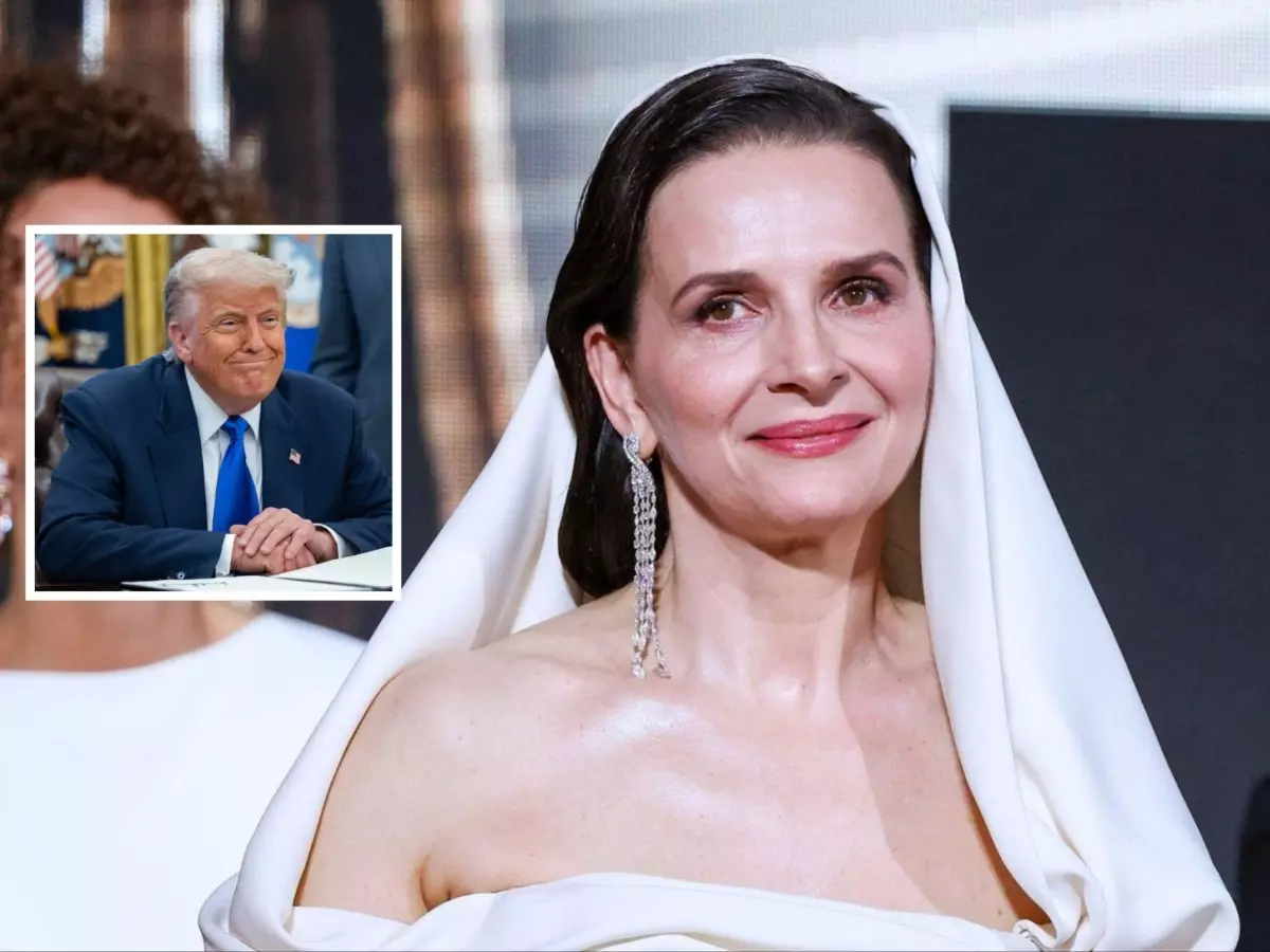 Juliette Binoche: Trump's film tariff is about saving his own image | Credit: X Juliette Binoche: Trump's film tariff is about saving his own image | Credit: X