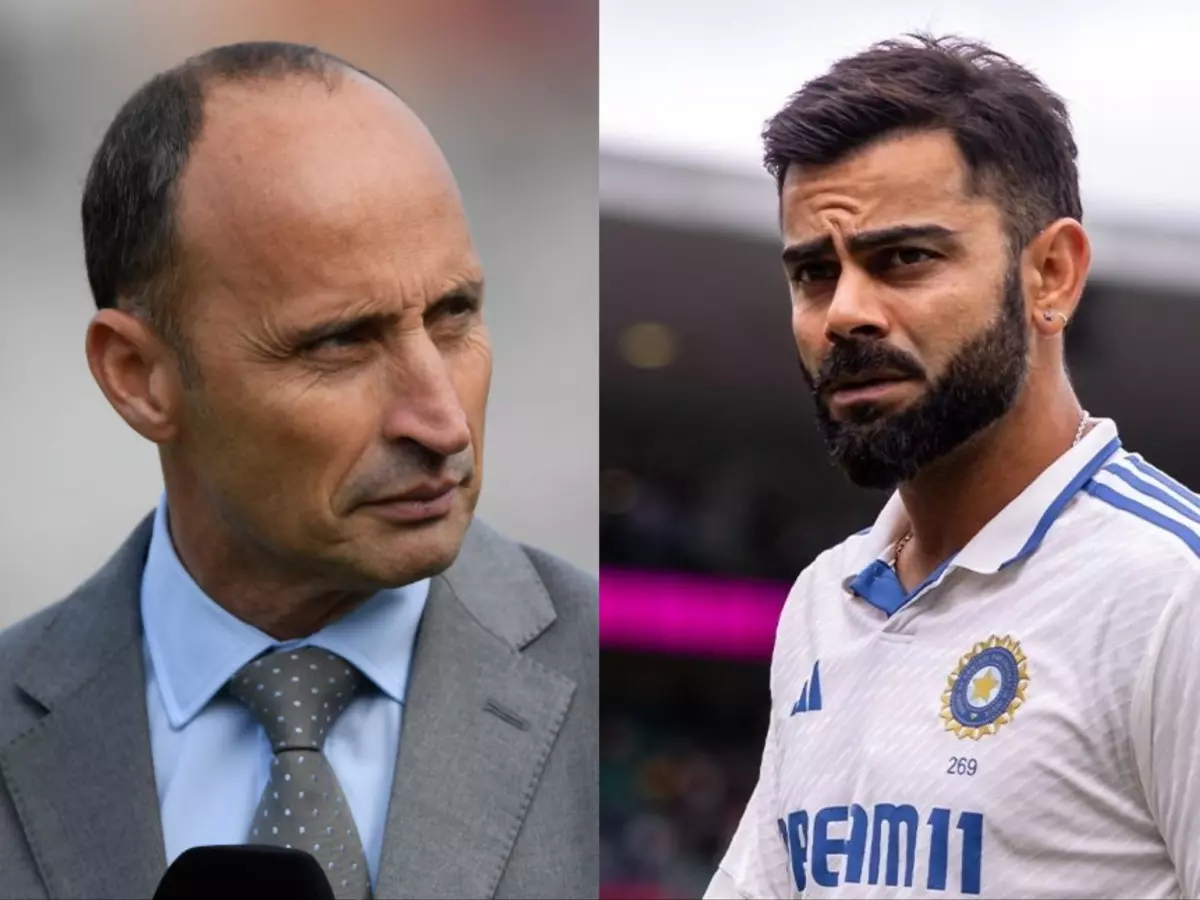 Nasser Hussain (Left) offers new insight into Virat Kohli's (right) retirement | Credit: X Nasser Hussain (Left) offers new insight into Virat Kohli's (right) retirement | Credit: X