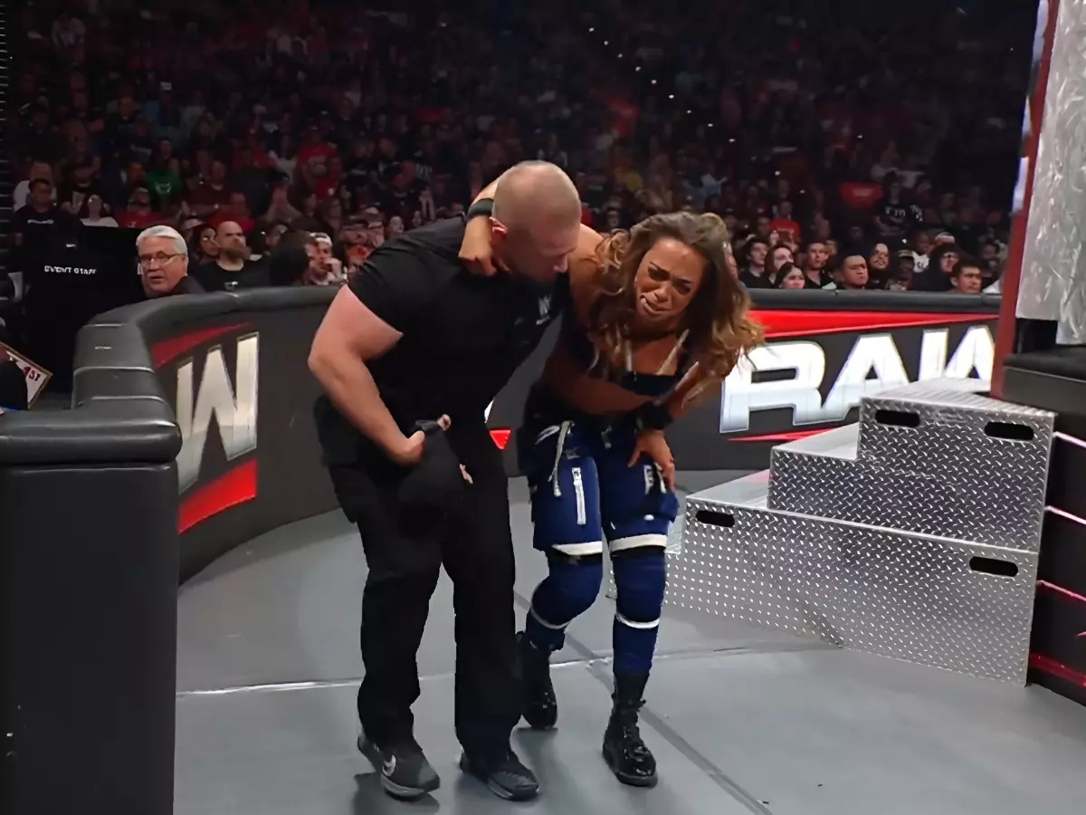 Zoey Stark suffers injury Zoey Stark suffers injury I Credits: WWE/Netflix