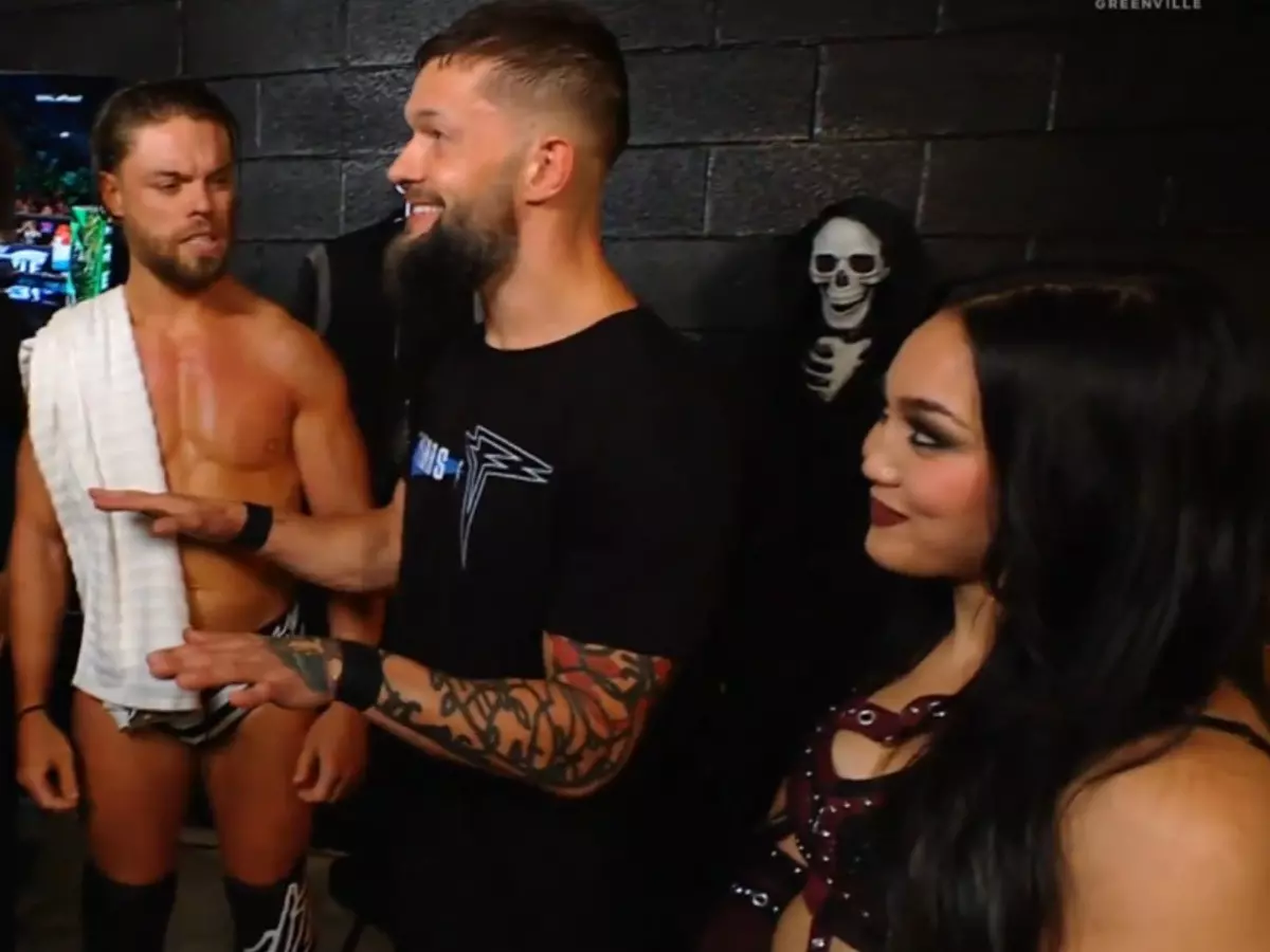 Finn Balor introduces Roxanne Finn Balor introduces Roxanne I Credits: WWE/Netflix
