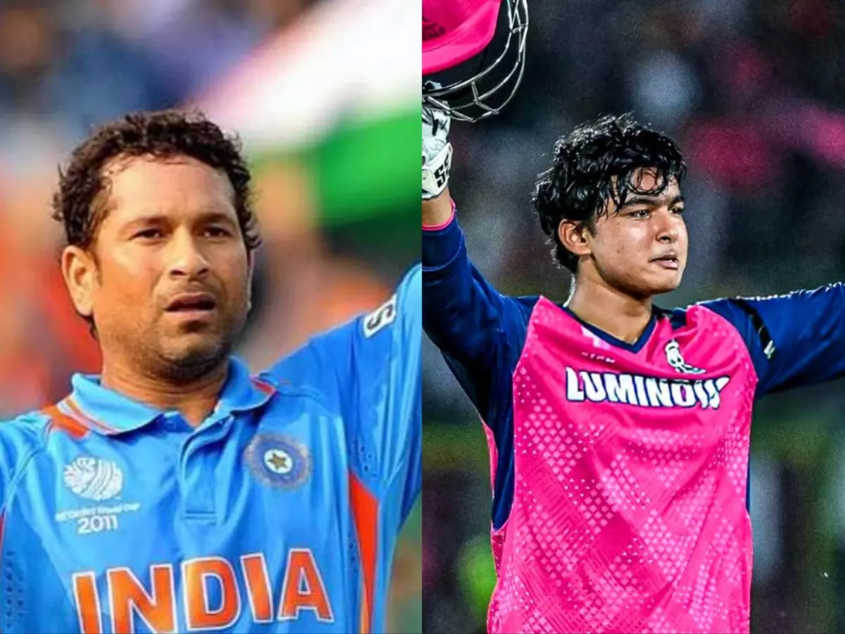 Ex-Indian cricketer compares Vaibhav Suryavanshi (Right) to Sachin Tendulkar (Left) | Credit: X | @ImTanujSingh and @RCBTweets Ex-Indian cricketer compares Vaibhav Suryavanshi (Right) to Sachin Tendulkar (Left) | Credit: X | @ImTanujSingh and @RCBTweets