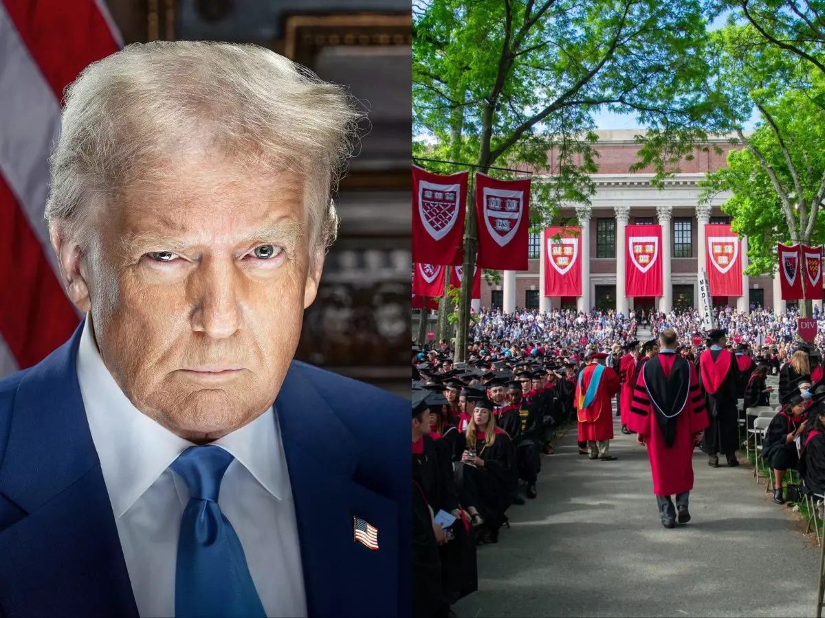 US govt blocks Harvard from enrolling international students | X | Credit: @NoLieWithBTC US govt blocks Harvard from enrolling international students | X | Credit: @NoLieWithBTC