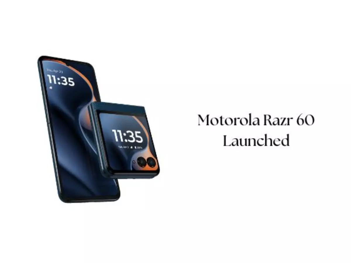 Motorola launches Razr 60 flip-style foldable in India Motorola launches Razr 60 flip-style foldable in India