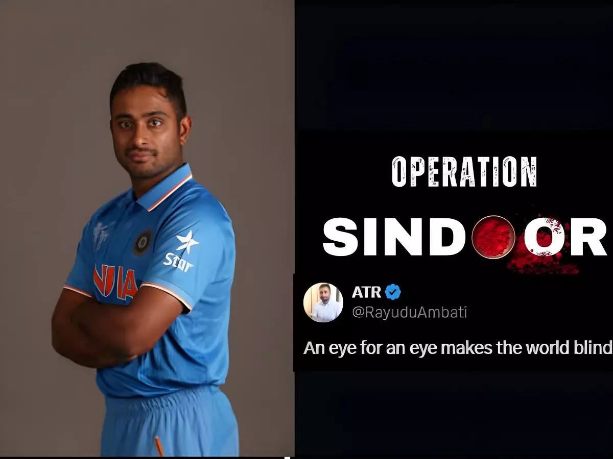 Ambati Rayudu¡¯s 'eye for an eye¡¯ tweet sparks fury Ambati Rayudu¡¯s 'eye for an eye¡¯ tweet sparks fury | Credit: X