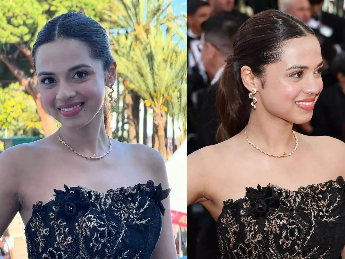 Fans compare Nitanshi Goel to Selena Gomez after Cannes debut Fans compare Nitanshi Goel to Selena Gomez after Cannes debut | Credit: Instagram | nitanshigoelofficial