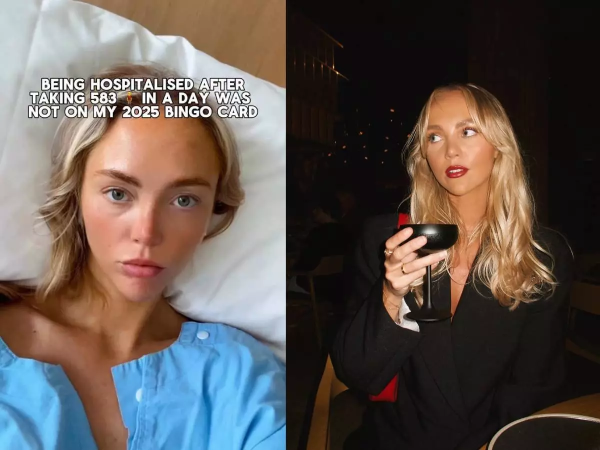 The viral challenge that landed OnlyFans model Annie Knight in the ER The viral challenge that landed OnlyFans model Annie Knight in the ER | Credit: Instagram | anniekknight