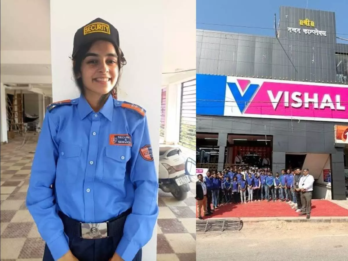 How a guard's job at Vishal Mega Mart became India¡¯s new dream | Credit: X | not_yourgirl8 How a guard's job at Vishal Mega Mart became India¡¯s new dream | Credit: X | not_yourgirl8