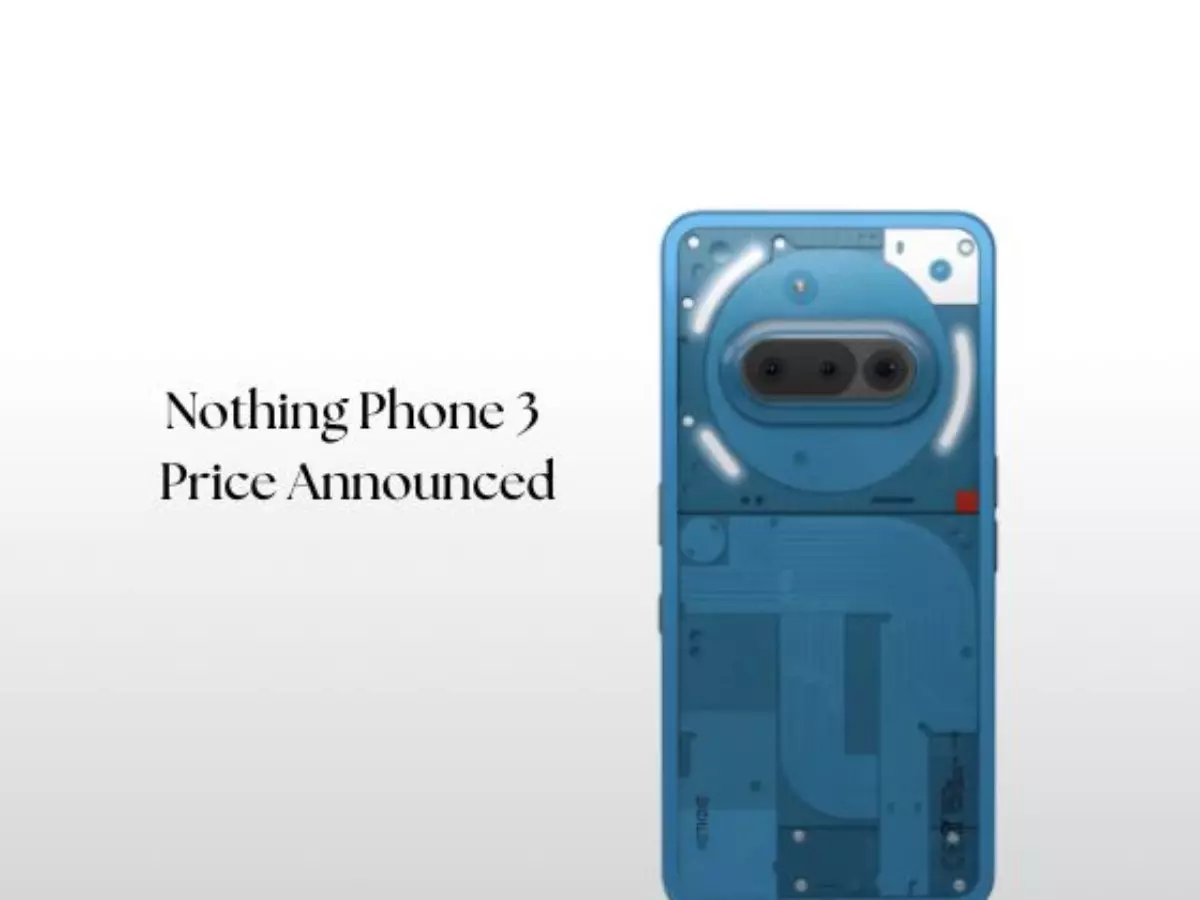 Nothing Phone 3 price revealed by CEO Carl Pei Nothing Phone 3 price revealed by CEO Carl Pei