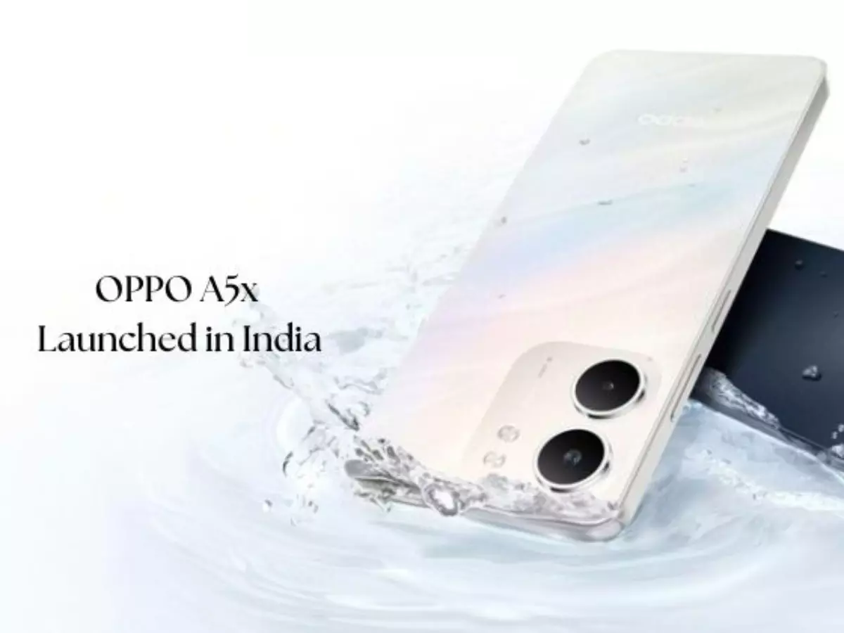 OPPO A5x launched in India OPPO A5x launched in India