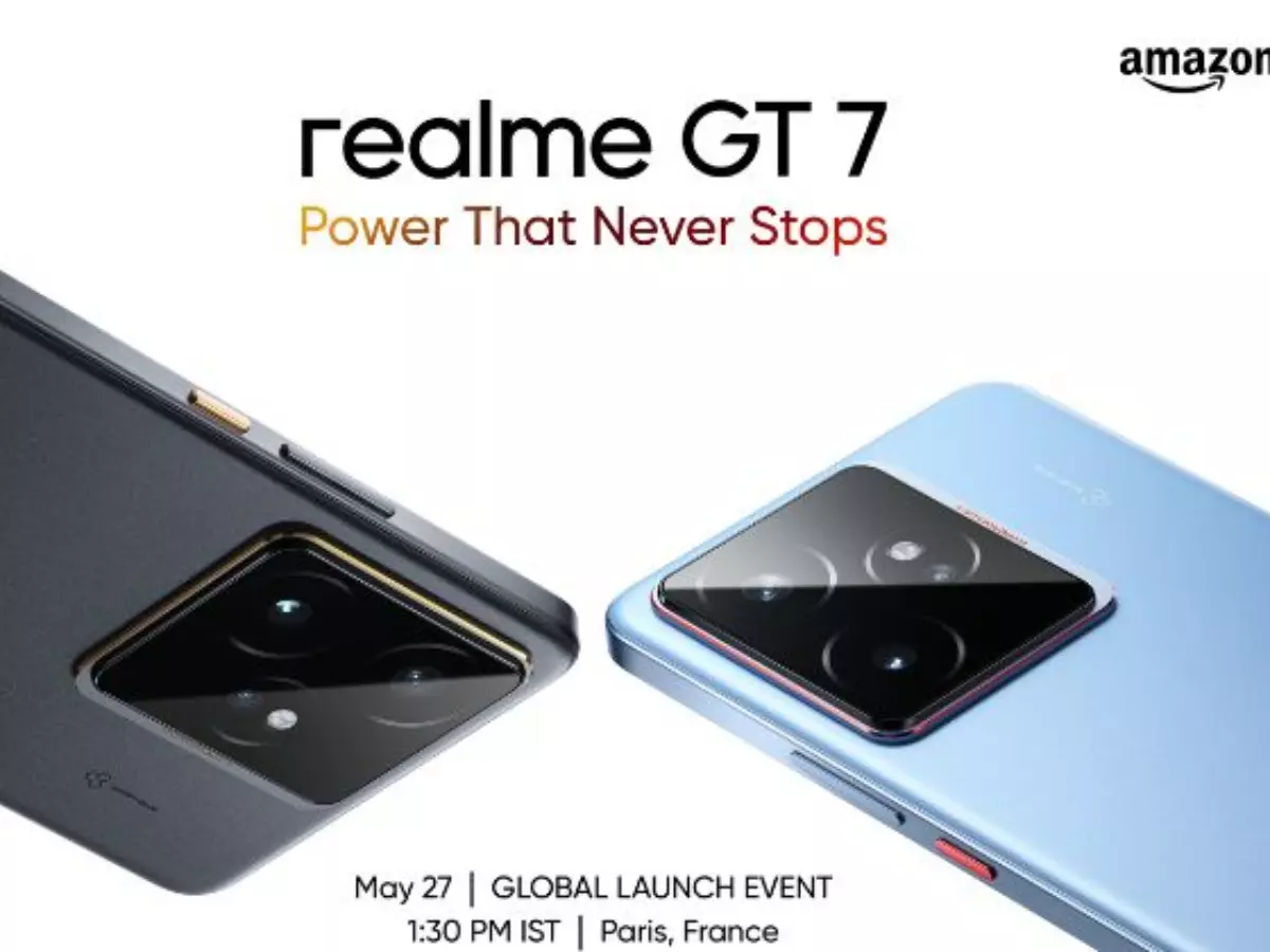 Realme GT 7, Realme GT 7T Global Launch Date Set for May 27 Realme GT 7, Realme GT 7T Global Launch Date Set for May 27
