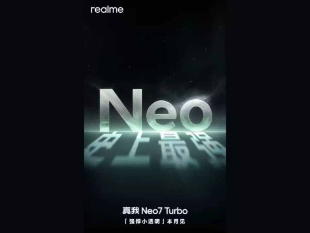 Realme Neo 7 Turbo confirmed to launch in China this month Realme Neo 7 Turbo confirmed to launch in China this month
