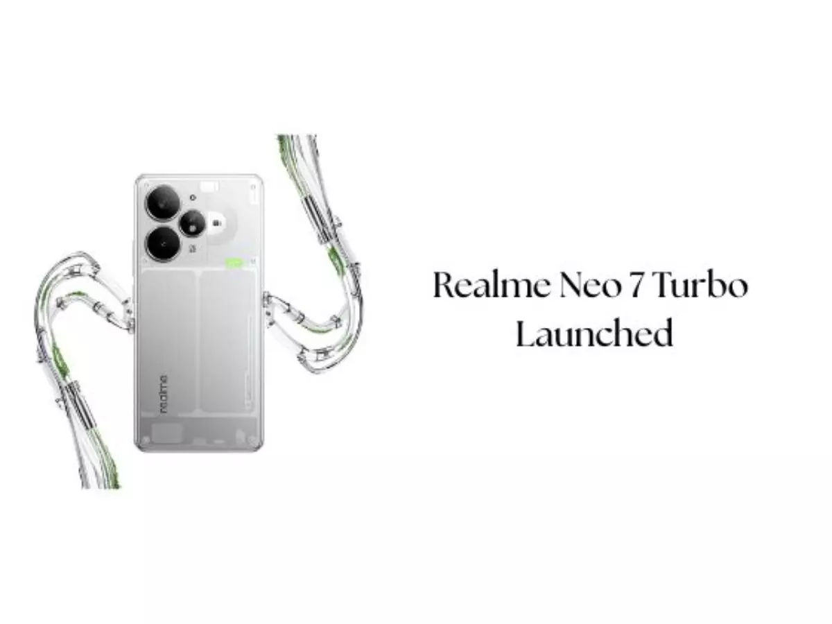 Realme Neo 7 Turbo launched in China Realme Neo 7 Turbo launched in China