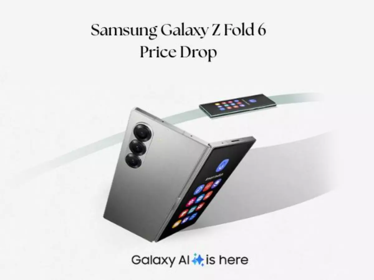 Samsung Galaxy Z Fold 6 is on discount Samsung Galaxy Z Fold 6 is on discount