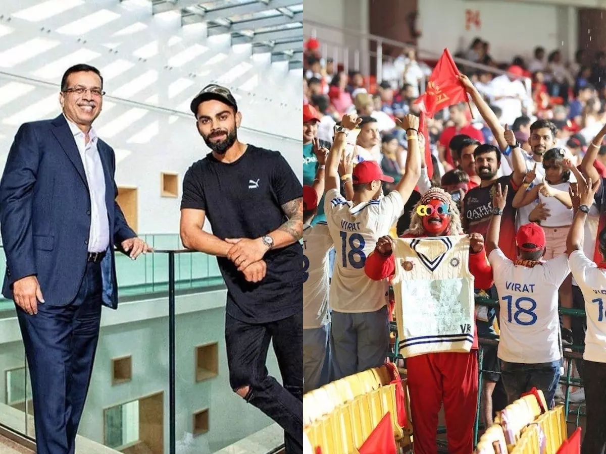 Sanjiv Goenka lauds RCB fans' Virat Kohli tribute at Chinnaswamy Sanjiv Goenka lauds RCB fans' Virat Kohli tribute at Chinnaswamy