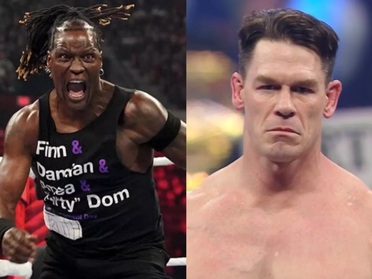truthvcena-6831c1536be08 R-Truth (L) will take on John Cena at SNME. | Credit: WWE