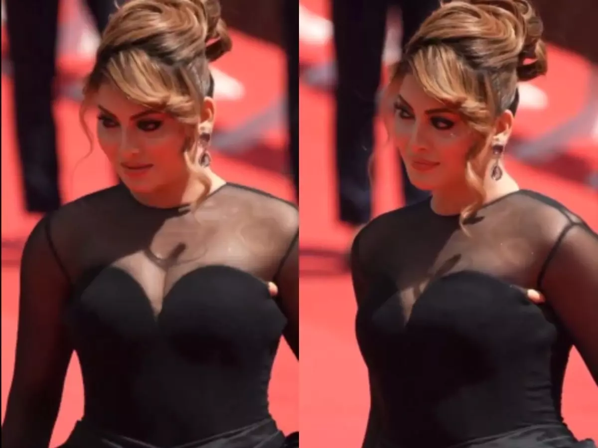 Urvashi first Indian to rock torn dress at Cannes? Reddit says so Urvashi first Indian to rock torn dress at Cannes? Reddit says so