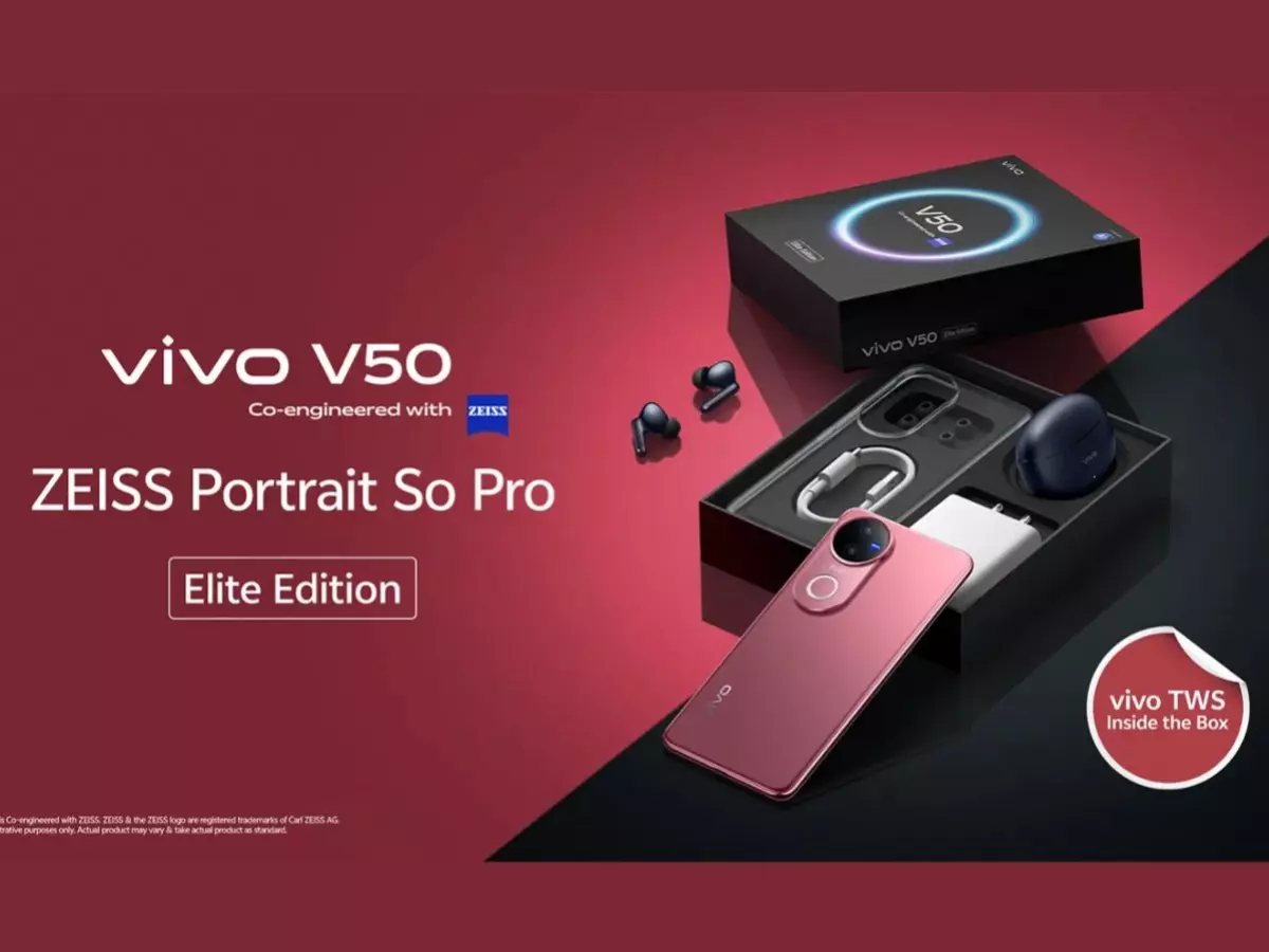 Vivo V50 Elite Edition launched in India today Vivo V50 Elite Edition launched in India today