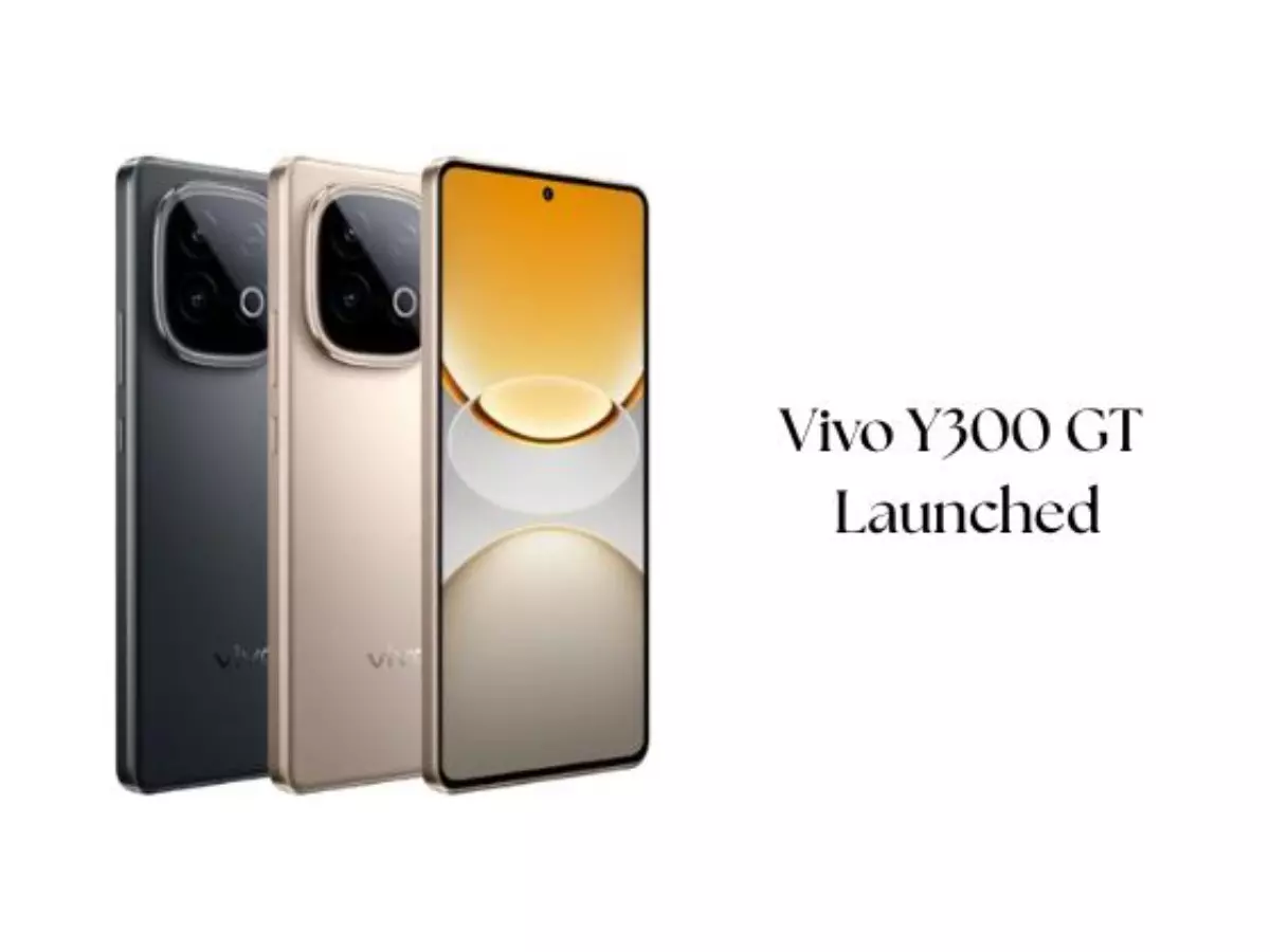 Vivo Y300 GT launched in China Vivo Y300 GT launched in China