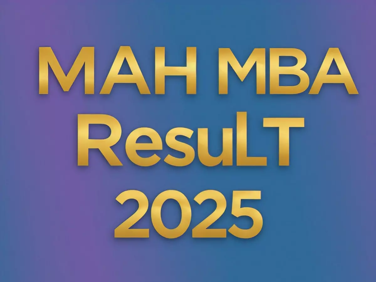 MAH MBA CET Result 2025 MAH MBA CET Result 2025